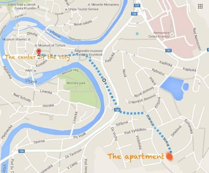 Apartman Castle View Cesky Krumlov Ngoại thất bức ảnh